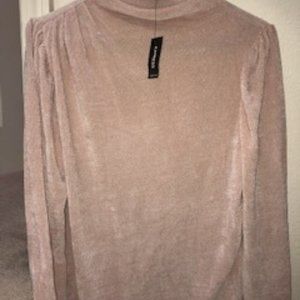 NWT - EXPRESS - Chenille Mock Neck Top